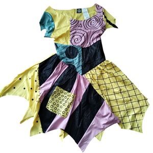 The Nightmare Before Christmas Sally ADULT Halloween Costume Disguise SMALL 4-6